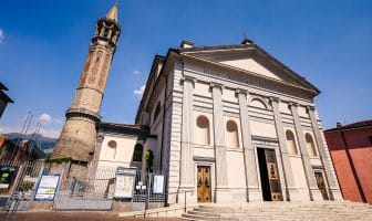 Basilica di San Nicolò e Campanile dall'esterno