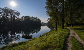 Palude di Brivio sul Sentiero di Leonardo lungo il fiume Adda