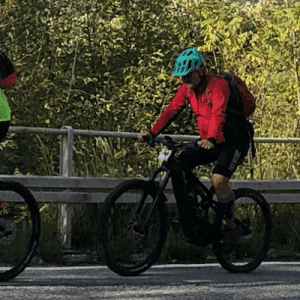 Escursione in mountain bike da Lecco alla Culmine di San Pietro
