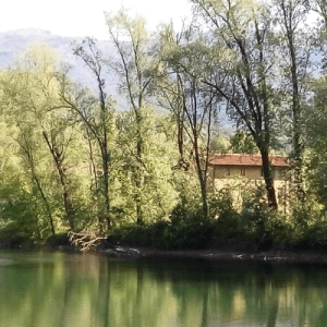 Lungo lAdda da Imbersago a Brivio