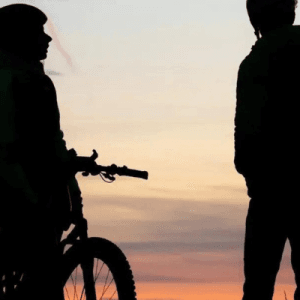 Bike  Wine al tramonto