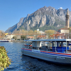 Boat trip in the Gulf of Lecco on Lake Como