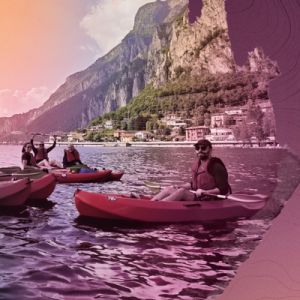 Kayak sul Lago di Como, tra natura, cultura e memoria scientifica